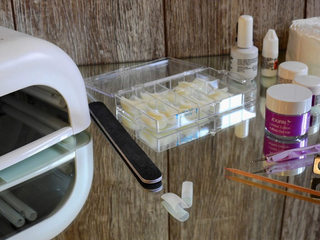 Sticky Nail Gel - lamp uv